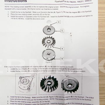 Disc ventilatie volanta (motor) BRIGGS&STRATTON 596832