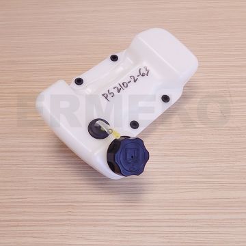 Ansamblu rezervor benzina pentru motocoasele DAC210, DAC310, HERO117, EXPERT47S, EXPERT67 (contine buson si furtunele de benzina)