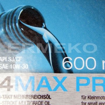 Ulei 4MAX PRO+ 0.6L Ratioparts SAE 10W-30 (SAE 10W-30, API-SJ, API-CF) pentru motoare in patru timpi