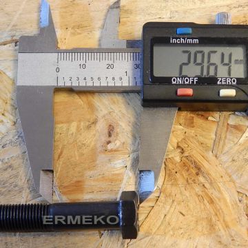 Surub fixare cutit pentru masini de tuns gazon - 3/8"-24UNF