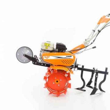 Motosapa RURIS 7088 (include roti cauciuc 4.00x8, dispozitiv de scos cartofi si plug ingropat - rarita)