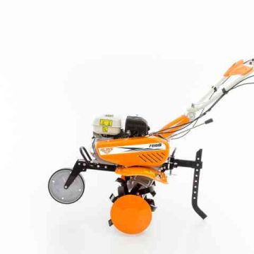 Motosapa RURIS 7088 (include roti cauciuc 4.00x8, dispozitiv de scos cartofi si plug ingropat - rarita)