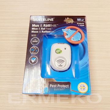 Aparat cu ultrasunete contra rozatoarelor (soareci, sobolani, etc.) - raza actiune 50mp