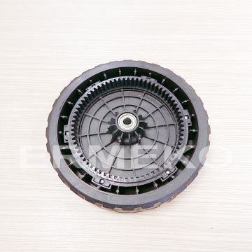 Roata stanga (spate) 10,50" masina tuns gazon HECHT 551SX, HECHT 546SX, HECHT 543, HECHT 547SHW - 551000080