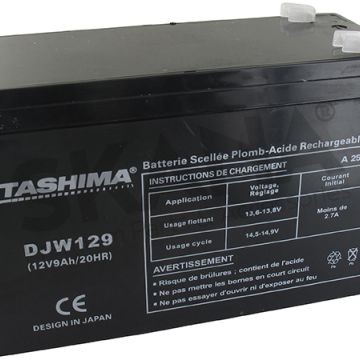 Acumulator gel-agm TASHIMA 12V-9A - 100% waterproof - ER-DJW129