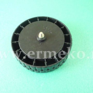Roata pentru masina tuns gazon BUDGET - Ø exterior: 133mm