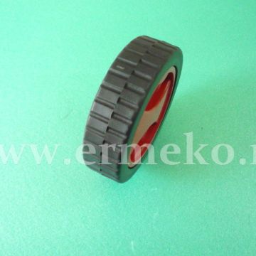 Roata pentru masina tuns gazon BUDGET - Ø exterior: 133mm - ER-BUDGET133