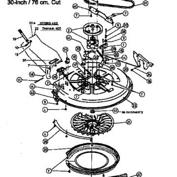 Ventilator tractoras tuns gazon MTD JA125, JUNIOR, MINIRIDER, SPIDER