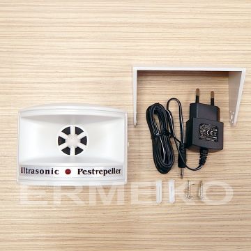 Aparat cu ultrasunete contra rozatoarelor (soareci, sobolani, etc.) - raza actiune 350mp