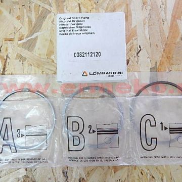 Set segmenti STD LOMBARDINI 5LD824, 7LD740 - 82112120
