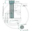 Motor LONCIN LC2P82F - 21 CP - ax: Ø 25,40mm - lungime ax: 80mm