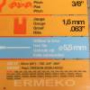 Kit lama + lant 50cm - 3/8"LP - 1.6 - 72E