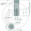 Motor LONCIN LC1P92F-1 - 12,50 CP - ax: Ø 25,40mm - lungime ax: 80mm