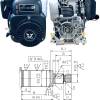 Motor ZONGSHEN NH150H - 4CP - pentru compactoare